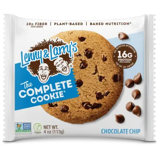 Galleta De Proteina Vegana Chocolate Chip Lenny & Larrys 113 g